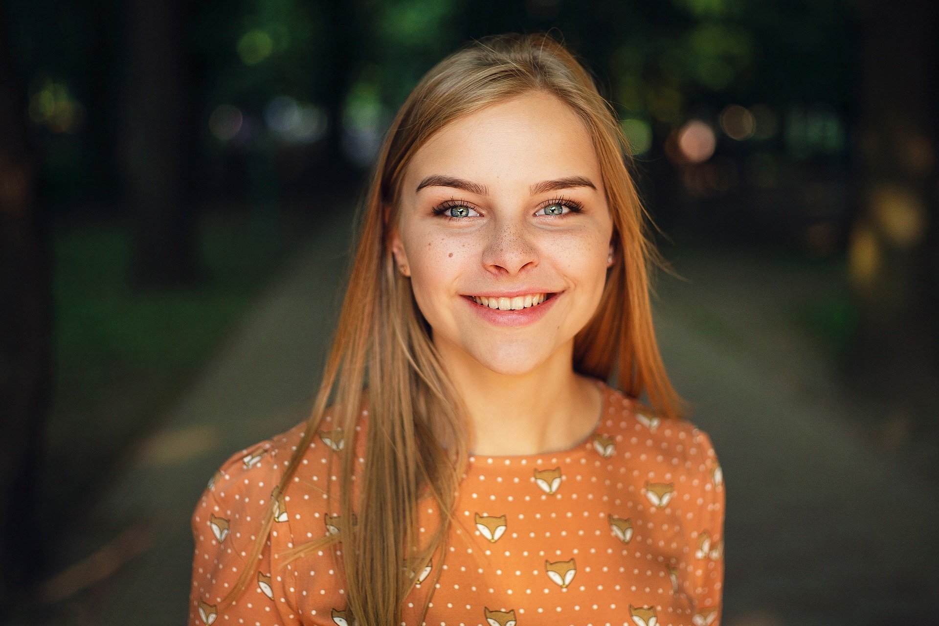 Smiling